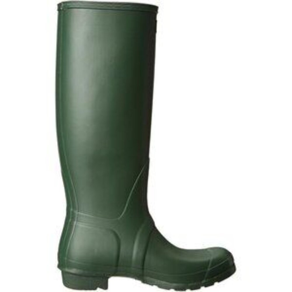 New Hunter Women's Original Tall Waterproof Rain Boots Size 7 Green Adjustable - Picture 5 of 10